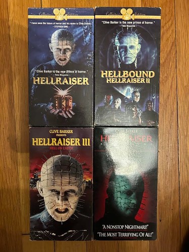 Hellraiser 3 vhs lot - &,
