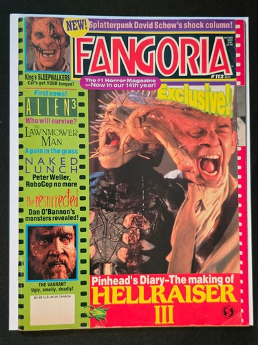 Vintage fangoria 112 - fangoria, #112